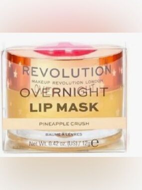 Makeup Revolution Overnight Lip Mask - Pineapple Crush (yellow)